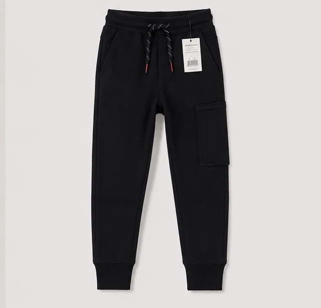 Mango Black Cargo Jogger Pants