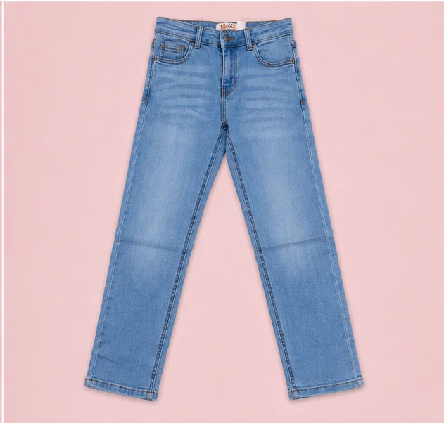 MR.DENIM Kids Classic Light Blue Faded Jeans